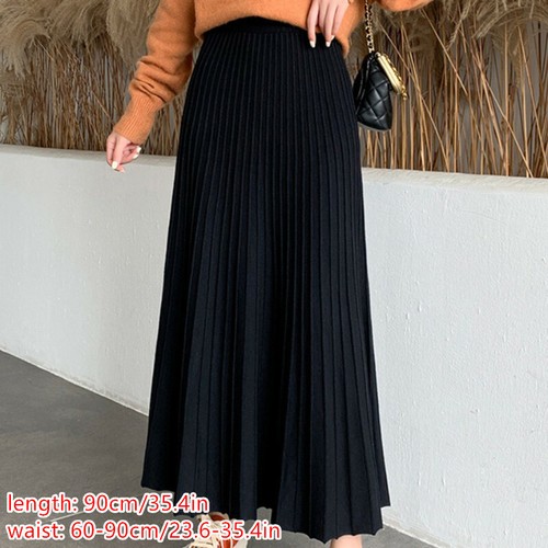Damen lang swing plissiert - lang,
