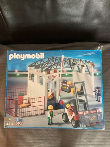 Playmobil 4314 cargohalle mit - playmobil,