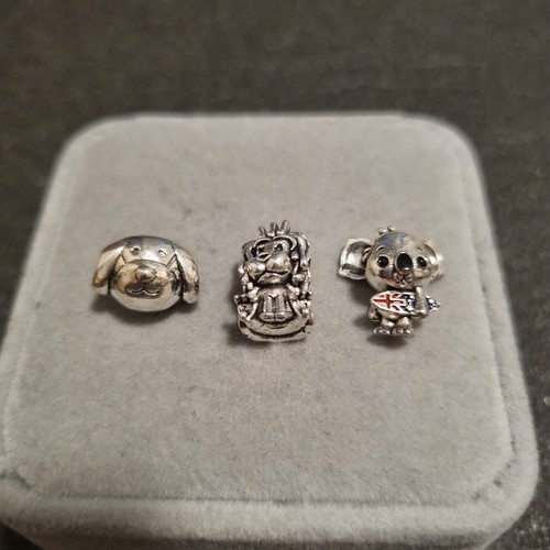 Charms set love - herz, strass