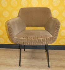 70er Jahre Fröscher KG Armlehnstuhl Polster Konferenzstuhl Cocktailsessel Sessel