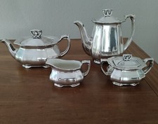 WMF Art Déco 4 tlg. Teekanne