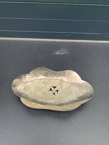 Luxus seifenschale versilbert - seifenschale,
