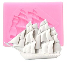 1 Silikonform Segelschiff