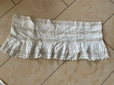 Vintage Damen Unterrock  ohne Bund alte Leibwäsche Unterwäsche Spitze weiß