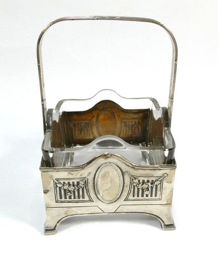 Wmf jugendstil menage korb - menage,
