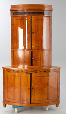Eckschrank Biedermeier