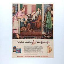 1948 XL Maxwell House Coffee USA Werbung Werbeanzeige Reklame Advertising
