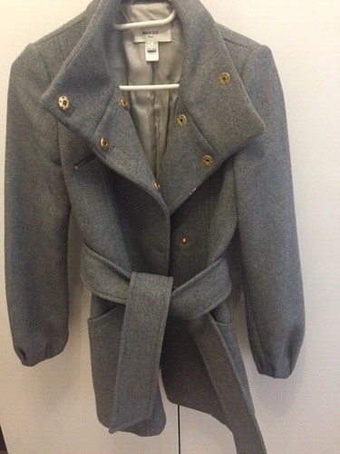 Mango mantel grau - grau, 1-2