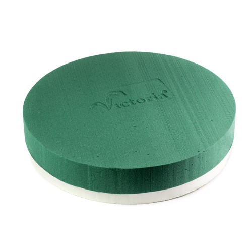 Nass steckschaum rund 30x6cm - nass,