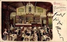 Litho Berlin Pankow, Franziskaner, Gäste - 11465623
