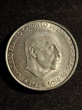 1966 SPANIEN FRANCO SILBER 100