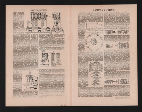 Lithografie druck 1903 - lithografie,