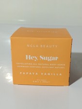 NCLA Beauty Hey Sugar Papaya Vanilla Body Scrub 250g