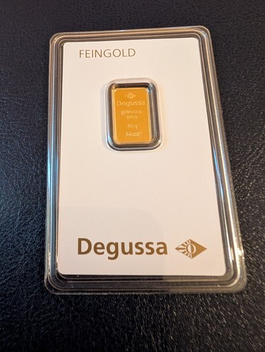 Goldbarren gramm degussa - ,