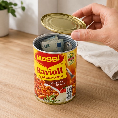 Geldversteck geheimdose - geldversteck,