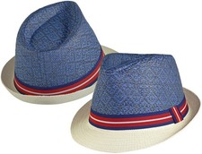 Trilby Hut für Jungs in blau