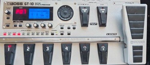 Boss guitar effects - gt-10,
