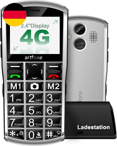 Artfone volte seniorenhandy - 4g,