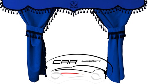 Lkw gardinen vorhänge - gardinen, blau