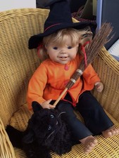 Puppe Merle, Evelyn Leman,mit original Zubehör und Zertifikat,Top Zustand