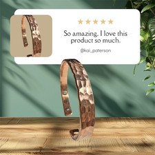 Kupfer Magnet Armband Damen Armreif ;magnetische Kupferarmband 