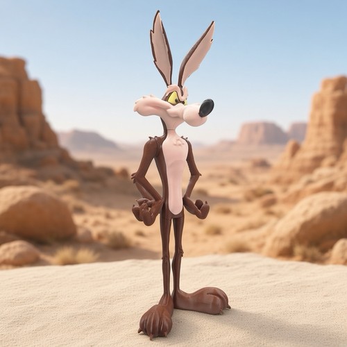 Wile coyote figur - 🐺💨,