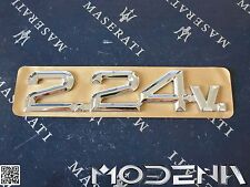 Maserati Schriftzug Kofferraum Trunk Emblem Sign Biturbo 224v 2.24v 318353369