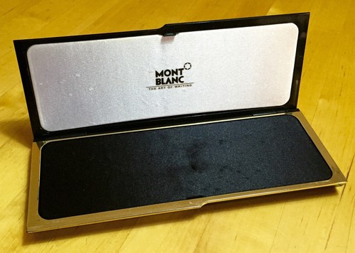 Montblanc stiftebox kapazität - montblanc,