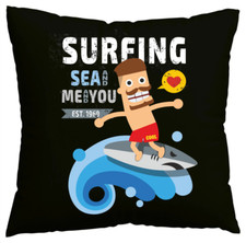 Kissenbezug Surfing Surfer