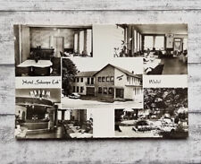 AK Hotel Scharpe Eck Wedel Pinneberg Sportlerheim Gastraum Postkarte Vintage alt