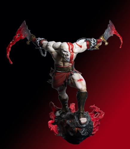 Kratos resin figur god - figur, of