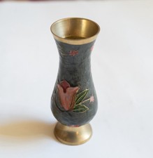 Messingvase Vase  ca. 14 cm