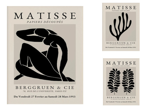 Poster matisse abstrakt als - poster,