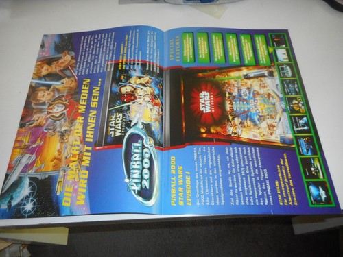 Deutscher flyer für - für, flipper
