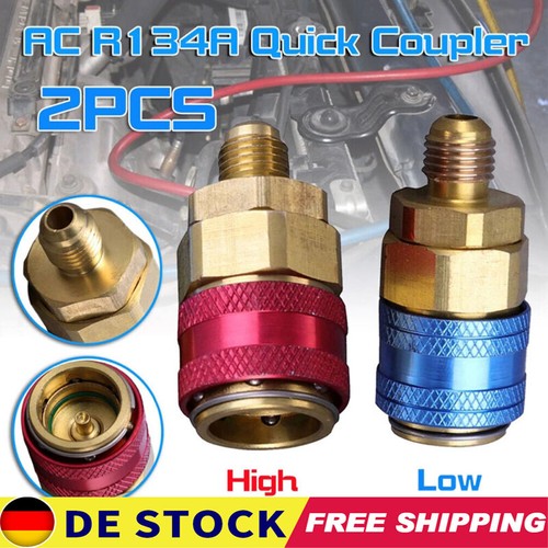 Kfz adapter r134a - de, 2x