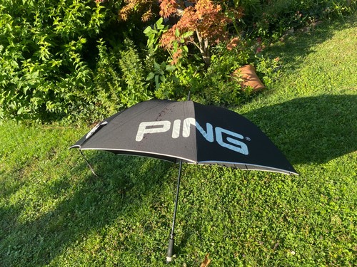 Golfschirm ping black white - ping, black/white