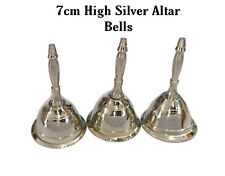 Mini Silber Nickel Altar Glocke Heidnisch Wicca Hexe klein 3 Auswahl