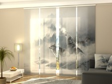 Foto-Schiebegardine Wölfe im