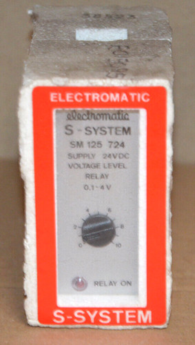 Electromatic system sv125 - electromatic,