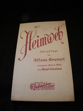 " Partitur Heimweh Alfons