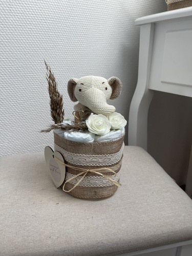 Kleine windeltorte elefant - windeltorte,