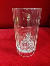 Altes Bierglas Vereinsbrauerei zu Zwickau AKT.  GES., 15cm hoch, Top Zustand!