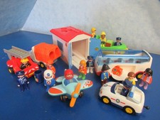 Junior Konvolut Bauhof coty Life Fahrzeuge 14 Figuren 1 2 3  Playmobil 8935