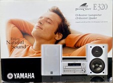 Yamaha CRX-E 320 S/B  -  PianoCraft Mini-Anlage mit Lautsprecher  NX-E 700 