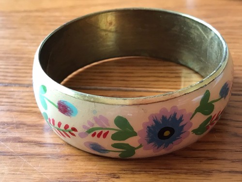 Vintage dicker armreif - dicker,