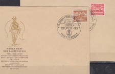 Berlin FDC 112-13  gestempelt