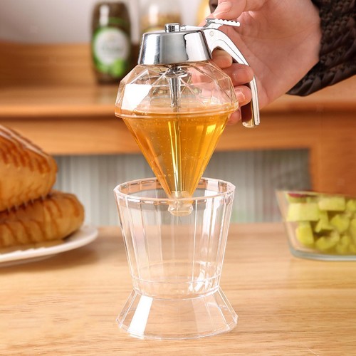 Honigspender honigglas mit - honigglas,