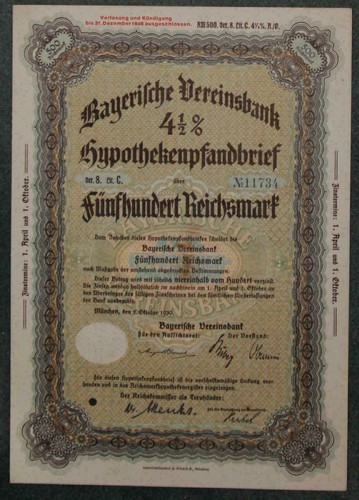 Bayerische vereinsbank - bayerische,