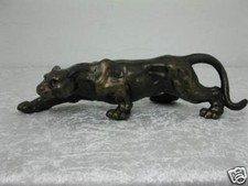 Gusseisen Panther  Skulptur 4