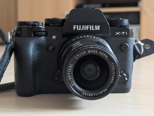 Fujifilm schwarz mit - x-t1,